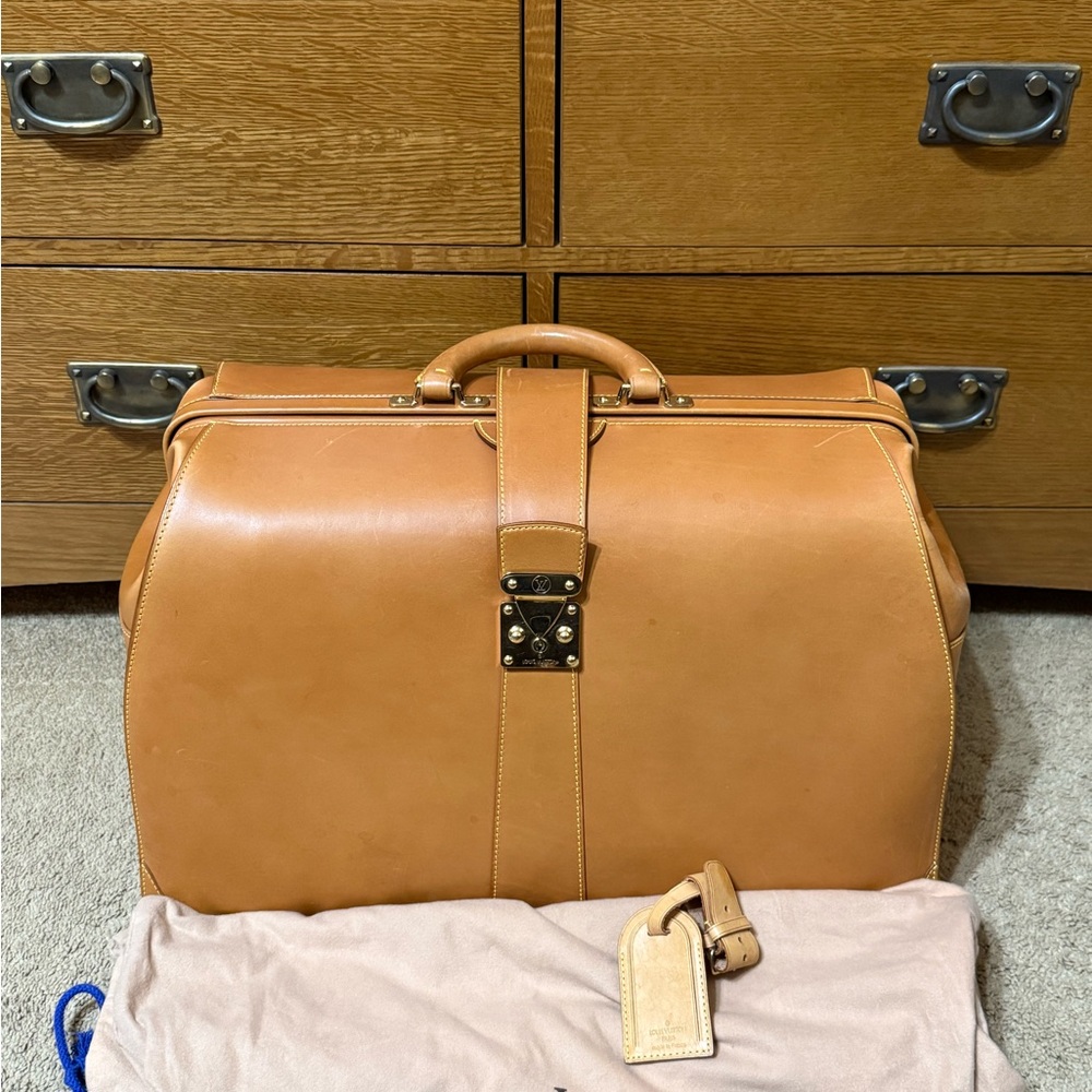 Authentic Louis Vuitton Nomade Atacama Tanami Leather Travel Bag